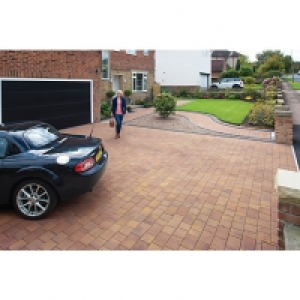Marshalls Drivesett Savanna Textured Autumn 240 x 160 x 50mm &pound;274.99