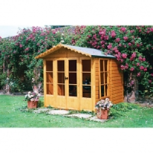 Shire Kensington Double Door Summer House with Opening Side  £599.99