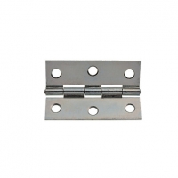 Wickes  Wickes Butt Hinge Zinc Plated 63mm 20 Pack