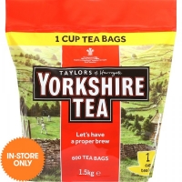 JTF  Yorkshire Teabags 600 Pack