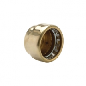 Wickes Copper Pushfit Stop End 15mm Pack 2 £4.10