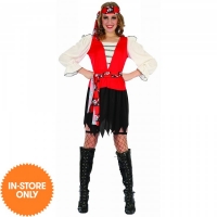JTF  Pirate Girl Costume Adult Womens