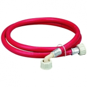 Wickes Washing Machine Hose Red 2.5m &pound;8.70