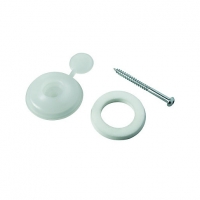Wickes  Wickes Clear Polycarbonate Fixing Buttons for 10mm Polycarbo