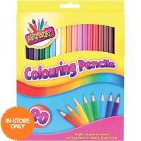 JTF  Colouring Pencils Full Size 20 Pack