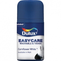 Wickes  Dulux Easycare Tester Pot Cornflower White 50ml