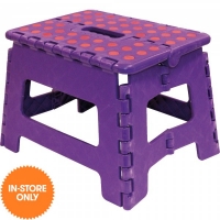 JTF  Foldaway Step Stool Assorted Colours Small