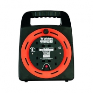 Wickes Easi Reel Cable Reel with Thermal Cutout 4 Sockets 15