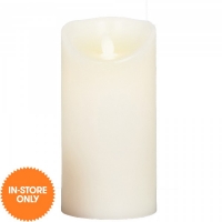 JTF  LED Dancing Flame Candle Cream 18cm