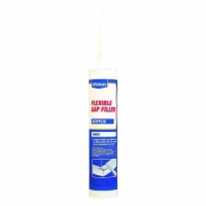 Wickes Flexible Gap Filler White 310ml