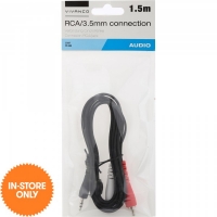 JTF  RCA Phono Cable 3.5mm