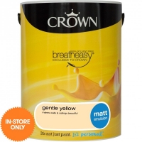 JTF  Crown Matt Emulsion Gentle Yellow 5L