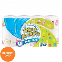 JTF  Thirst Pockets Limited Ed Kitchen Towel 8 Pack