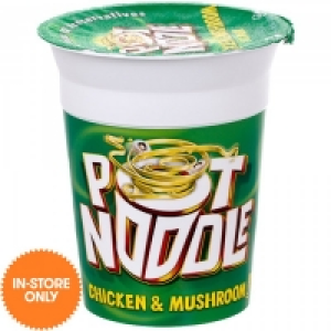 Pot Noodle Chicken & Mushroom 90g £0.69