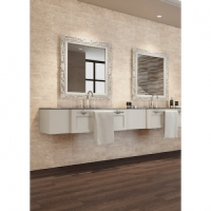 Wickes Finlandia Bone Ceramic Wall Tile 330 x 550 mm £12.49