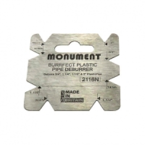 Monument 4-IN-1 Burrfect Square Plastic Waste Pipe Deburrer  &pound;9.99