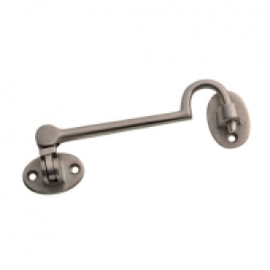 Wickes  Wickes Cabin Hook Satin Nickel Finish 150mm