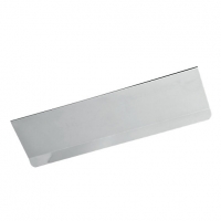 Wickes  Wickes Letter Plate Tidy Chrome 279 x 82mm