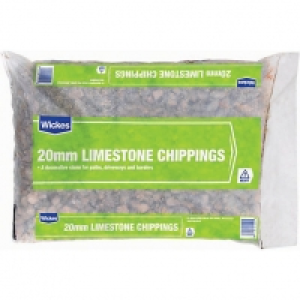 Wickes  Wickes 20mm Limestone Chippings Major Bag