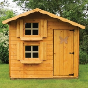 Wickes  Mercia Timber Double Storey Playhouse & Base - 7 x 5 ft