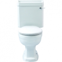 Wickes  Wickes Hamilton Toilet Pan, Cistern & Lever with Soft Close 