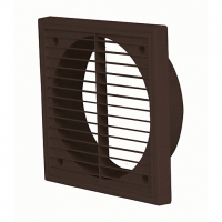 Wickes  Manrose External Wall Grille 150mm Brown 1192B