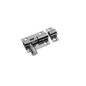 Wickes Barrel Bolt Chrome Finish 38mm &pound;2.29
