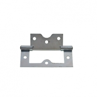 Wickes  Wickes Flush Hinge Zinc Plated 75mm 2 Pack
