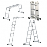 Wickes  Hailo Universal 4 x 3 Rung Multi-purpose Ladder
