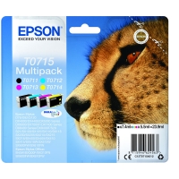 Wilko  Epson Ink Cartridge Multi T0715 x 4