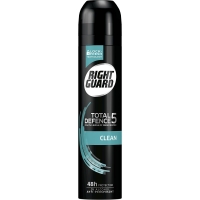 Wilko  Right Guard Total Defence 5 Clean Anti-Perspirant 48H 250ml