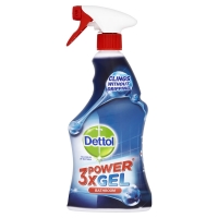Wilko  Dettol Power Gel Bathroom Spray 500ml