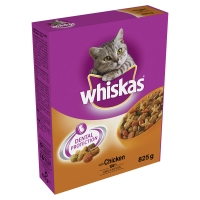 Wilko  Whiskas Complete Dry Cat Food Chicken and Vegetables 825g