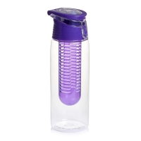 Wilko  Wilko Fruit Infuser Bottle Purple 700ml