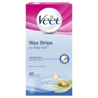 Wilko  Veet Wax Strips for Sensitive Skin 20pk