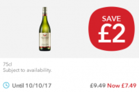 Villa Maria Private Bin Sauvignon Blanc £2.00