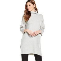 BargainCrazy  V By Very Roll Neck Oversized Cape Tunic