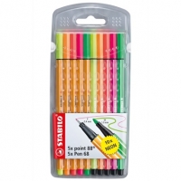 BMStores  Stabilo Neon Pens Set 10pk
