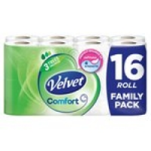 Velvet Comfort Toilet Tissue £5.00