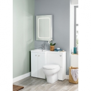 Wickes L-shaped Vanity Unit and Basin Lh &pound;210.00