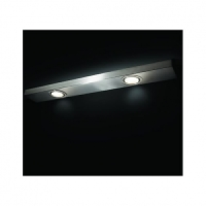 Wickes Melbourne Under Cabinet Twin Downlight Brushed Chrome £29.99