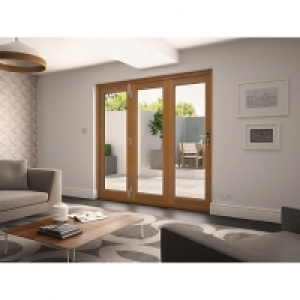 Wickes Albery External Door Folding Set Oak 8ft Wide £2,699.00
