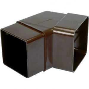 Wickes Brown Squareline Downpipe 112.5 Deg Bend &pound;2.05