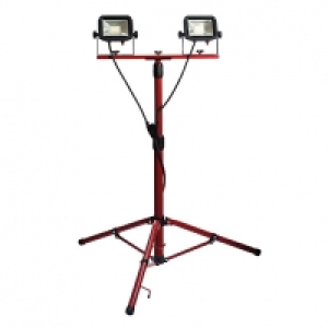 LUCECO Worklight Tripod black and red