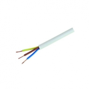 Wickes 3 Core Flex Cable 0.75mm x 7.5m White £16.49