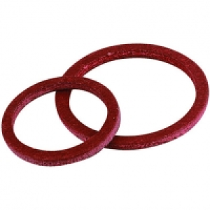 Wickes Fibre Washers 8 x 12mm & 2 x 19mm Pack 10