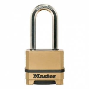 Master Lock Excell M175EURDLH 4 Digit Resettable Extra Long
