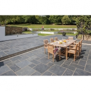 Marshalls Natural Slate Riven Midnight Blue 600 x 600 x 20mm