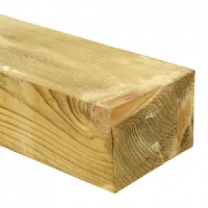 Wickes Garden Sleeper 100 x 150mm x 1.8m Light Green £19.29