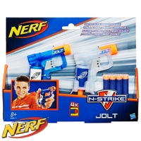 HomeBargains  Nerf N-Strike Jolt Micro Blaster